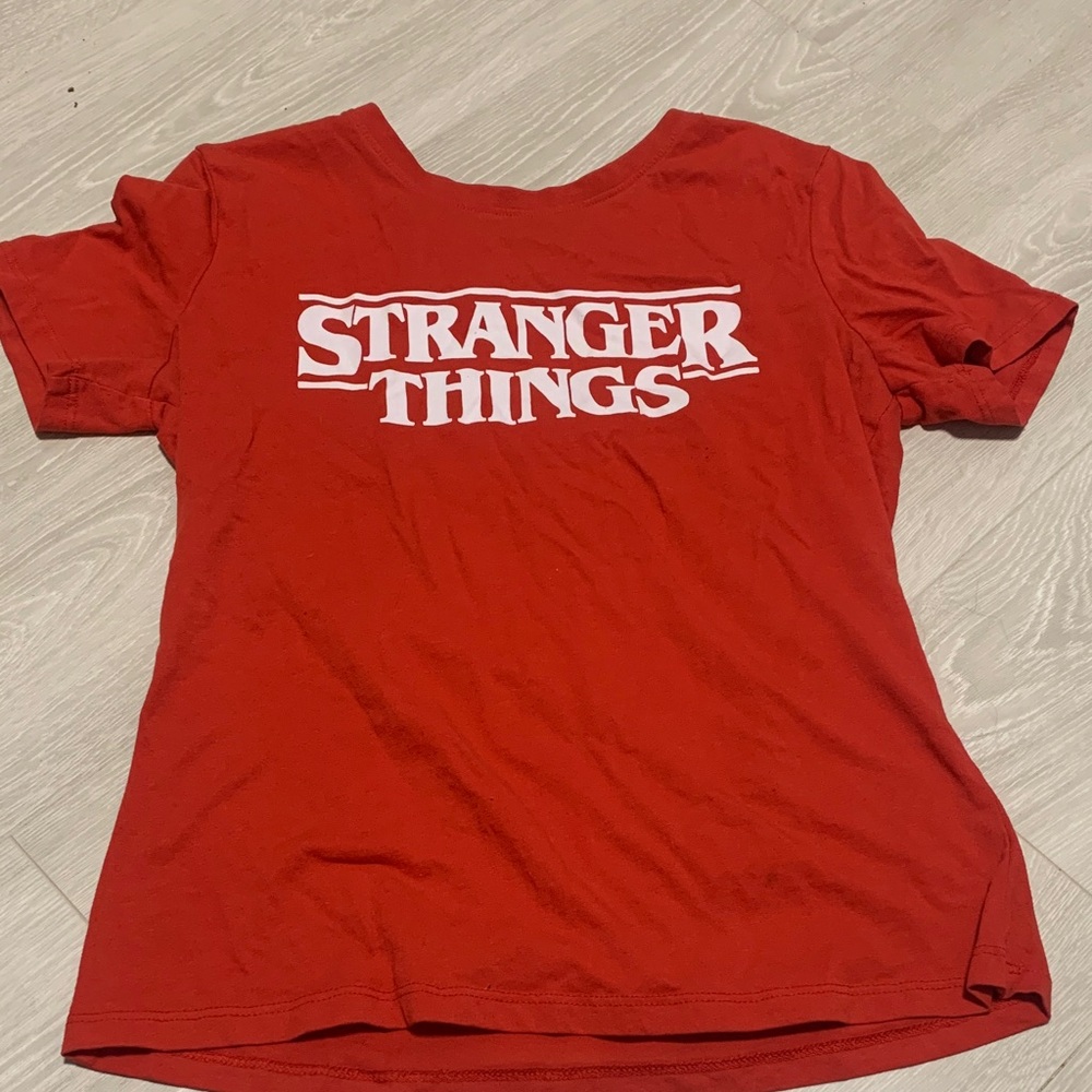 Stranger Things Red Short Sleeve Tee